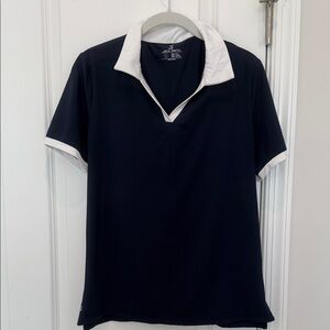Jack Smith  Navy Blue Golf Shirt